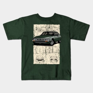 My drawing of the classic French Gran Turismo Kids T-Shirt